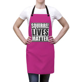 Squirrel Lives Matter Apron (Pink)