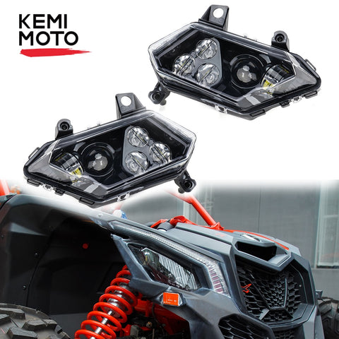 Kemimoto ATV/UTV/RZR (5FT & RGB - 1PC) LED Whip Lights - Fueled UTV