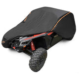 2/4 Doors UTV 210D Oxford Cloth Protect Utility Vehicle Storage Cover from Rain Dirt Rays-Reflective for Can Am Maverick X3