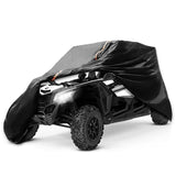 2/4 Doors UTV 210D Oxford Cloth Protect Utility Vehicle Storage Cover from Rain Dirt Rays-Reflective for Can Am Maverick X3