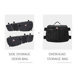 UTV Side Storage Door Bag Knee Pad Overhead Bag for Can Am Maverick X3 R Canam Max R 4x4 Turbo DPS 2017-2021 #715004275